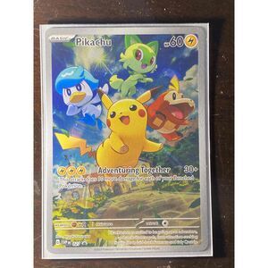 Pokemon Lightning Pikachu Promo Basic Pokemon Card SVEN 027